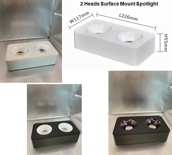 Led Surface Mount Spotlight Heads Xixixo Lighting